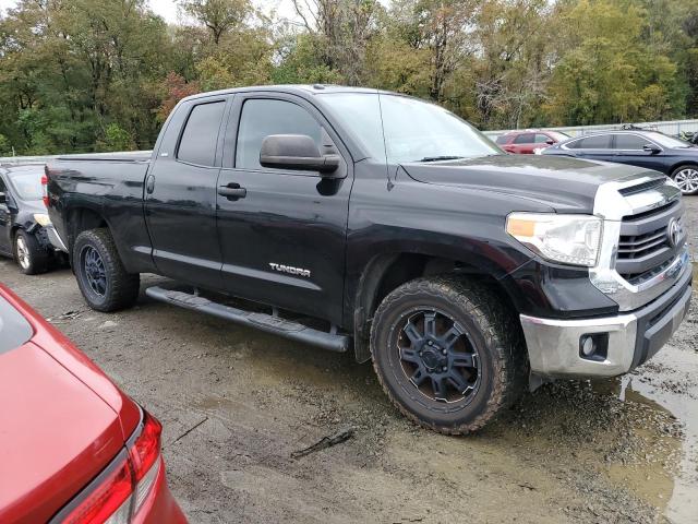 5TFRM5F17FX094015 - 2015 TOYOTA TUNDRA DOUBLE CAB SR/SR5 BLACK photo 4