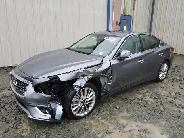 JN1EV7BP0MM706834 - 2021 INFINITI Q50 LUXE GRAY photo 1