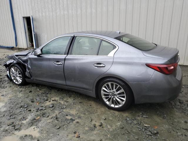 JN1EV7BP0MM706834 - 2021 INFINITI Q50 LUXE GRAY photo 2