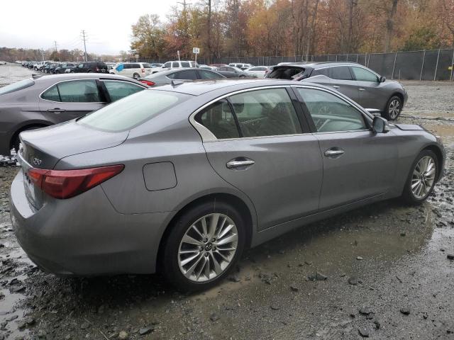 JN1EV7BP0MM706834 - 2021 INFINITI Q50 LUXE GRAY photo 3