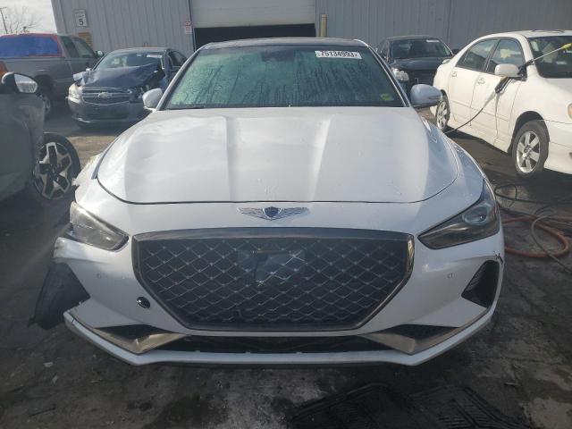 KMTG44LA6KU043799 - 2019 GENESIS G70 PRESTIGE WHITE photo 5