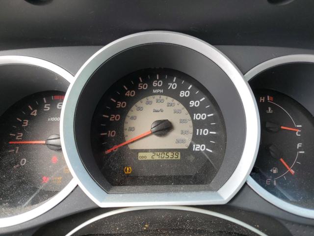 5TETX22N79Z647795 - 2009 TOYOTA TACOMA ACCESS CAB ნაცრისფერი ფოტო 9