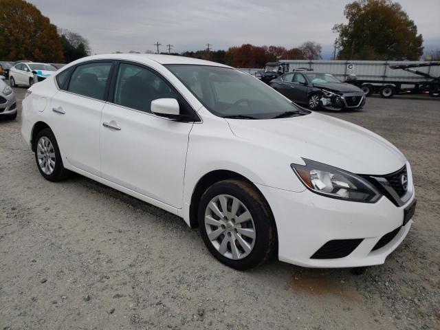 3N1AB7AP7HY351494 - 2017 NISSAN SENTRA S WHITE photo 4