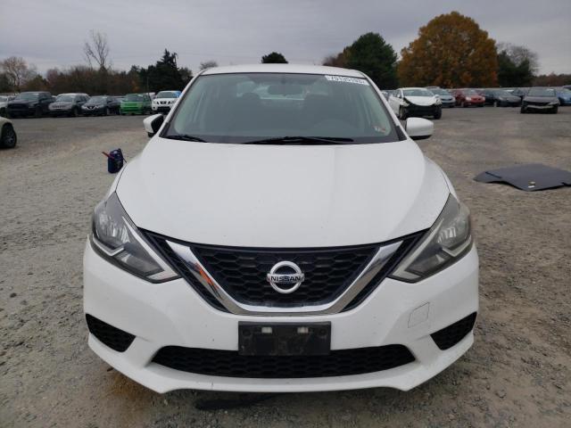 3N1AB7AP7HY351494 - 2017 NISSAN SENTRA S WHITE photo 5