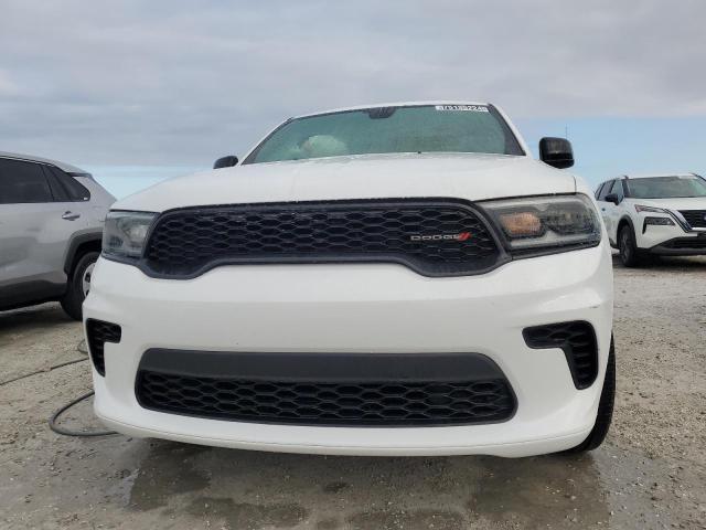 1C4RDHDG2PC685791 - 2023 DODGE DURANGO GT WHITE photo 5