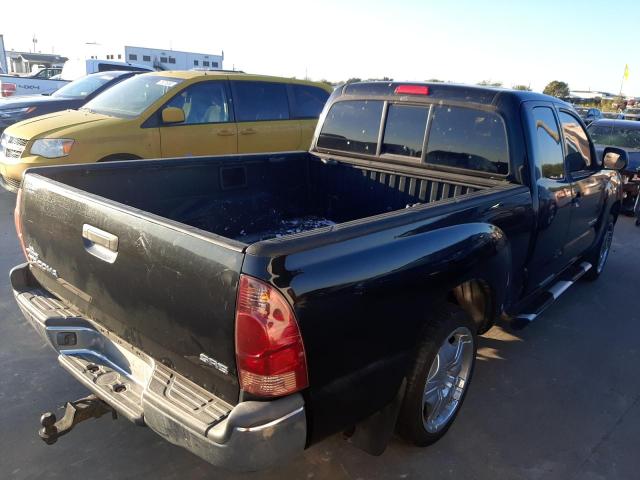 5TETX22N07Z409736 - 2007 TOYOTA TACOMA ACCESS CAB შავი ფოტო 3