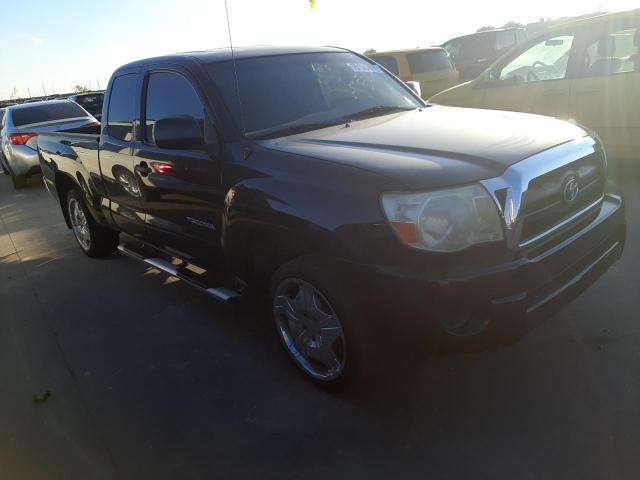 5TETX22N07Z409736 - 2007 TOYOTA TACOMA ACCESS CAB შავი ფოტო 4
