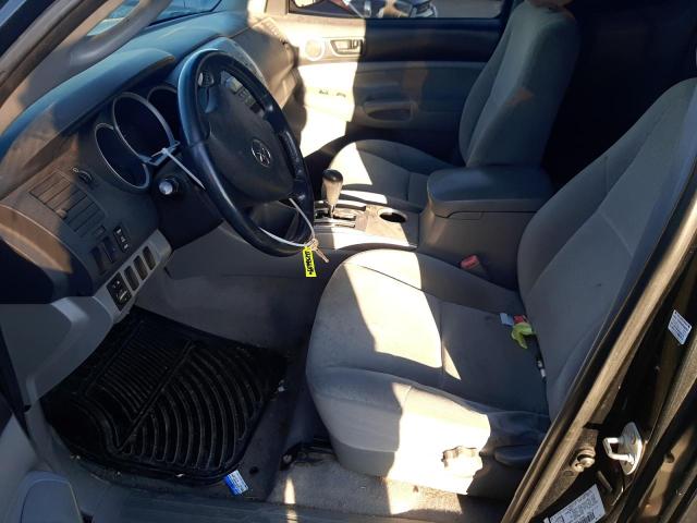 5TETX22N07Z409736 - 2007 TOYOTA TACOMA ACCESS CAB შავი ფოტო 7