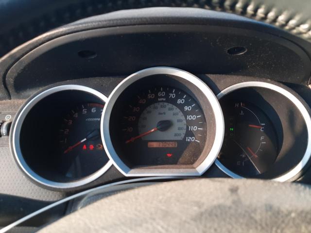 5TETX22N07Z409736 - 2007 TOYOTA TACOMA ACCESS CAB შავი ფოტო 9