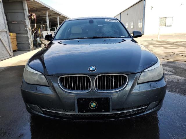 WBANU5C51AC442202 - 2010 BMW 528 I GRAY photo 5