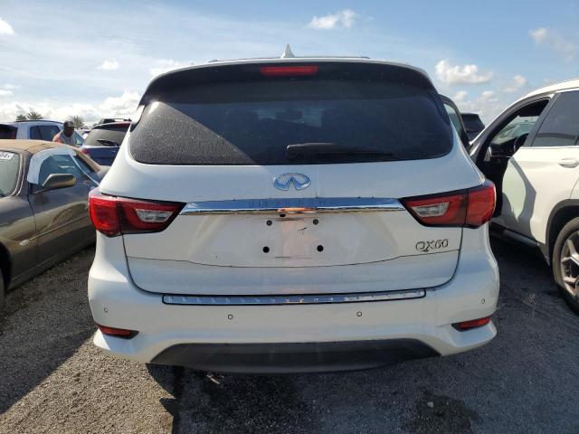 5N1DL0MM0HC546227 - 2017 INFINITI QX60 WHITE photo 6