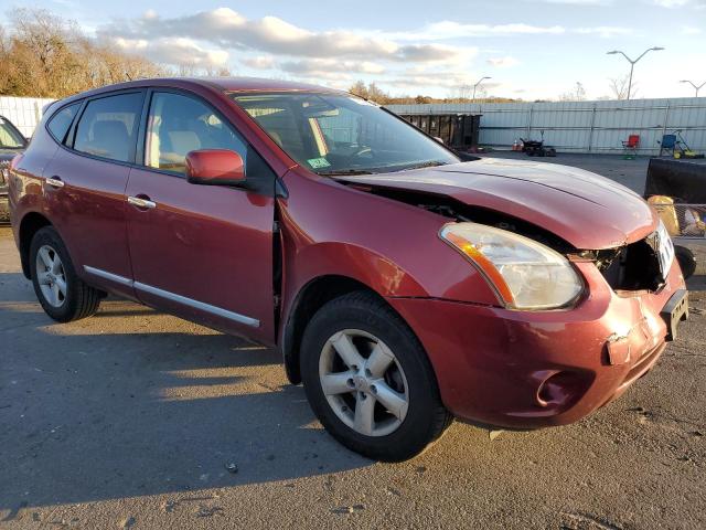 JN8AS5MV4DW141551 - 2013 NISSAN ROGUE S RED photo 4