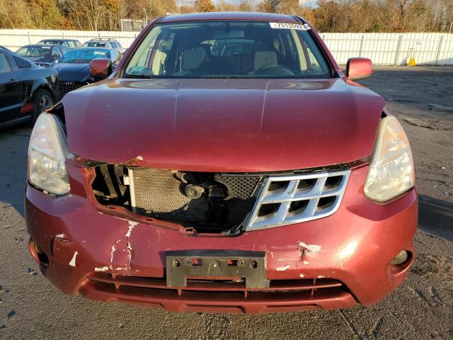 JN8AS5MV4DW141551 - 2013 NISSAN ROGUE S RED photo 5