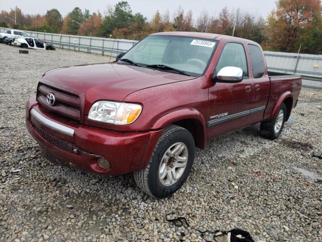 5TBRT34196S473963 - 2006 TOYOTA TUNDRA ACCESS CAB SR5 BURGUNDY photo 1