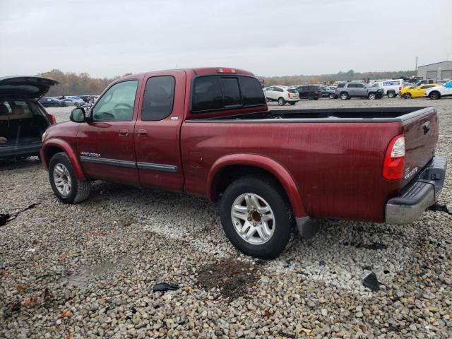 5TBRT34196S473963 - 2006 TOYOTA TUNDRA ACCESS CAB SR5 BURGUNDY photo 2