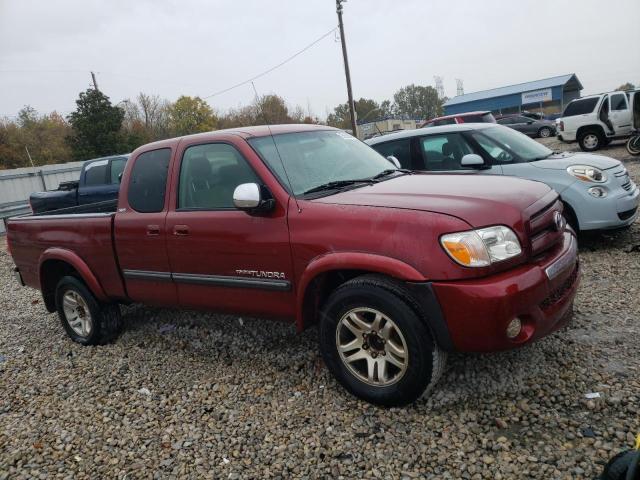 5TBRT34196S473963 - 2006 TOYOTA TUNDRA ACCESS CAB SR5 BURGUNDY photo 4
