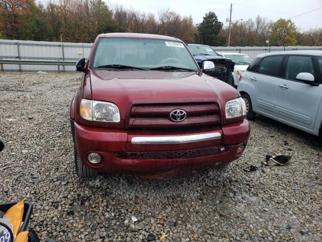 5TBRT34196S473963 - 2006 TOYOTA TUNDRA ACCESS CAB SR5 BURGUNDY photo 5