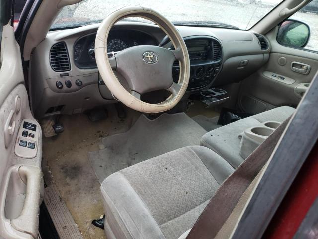 5TBRT34196S473963 - 2006 TOYOTA TUNDRA ACCESS CAB SR5 BURGUNDY photo 8