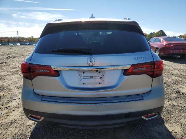 5FRYD3H42EB008978 - 2014 ACURA MDX TECHNOLOGY SILVER photo 6