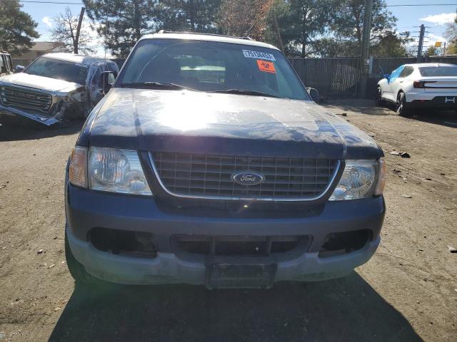 1FMZU73K42UD19295 - 2002 FORD EXPLORER XLT BLUE photo 5