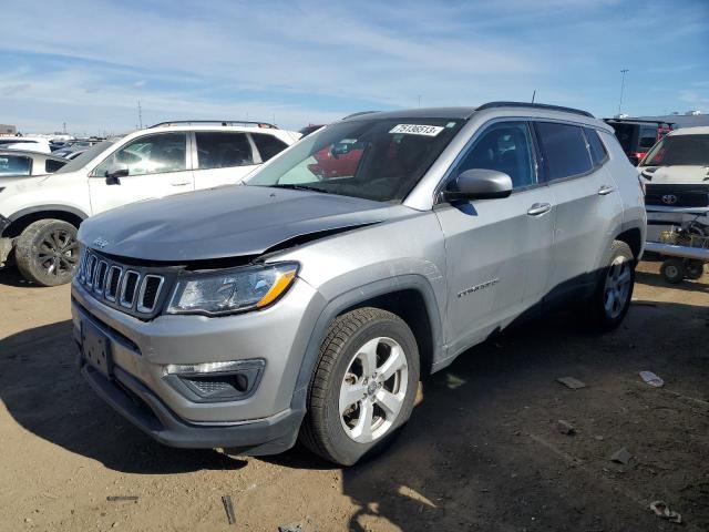 3C4NJDBB1JT114201 - 2018 JEEP COMPASS LATITUDE GRAY photo 1