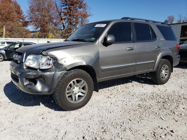 5TDZT38A26S275842 - 2006 TOYOTA SEQUOIA LIMITED GRAY photo 1