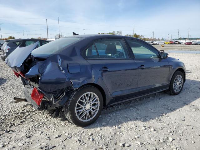 3VWD17AJ0EM396592 - 2014 VOLKSWAGEN JETTA SE BLUE photo 3