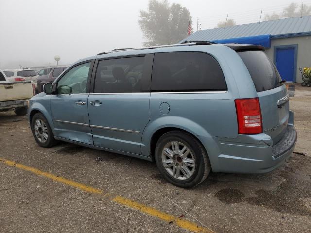 2A8HR64X98R728137 - 2008 CHRYSLER TOWN & COU LIMITED BLUE photo 2