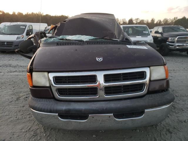 2B6HB11Y62K136470 - 2002 DODGE RAM VAN B1500 BURGUNDY photo 5