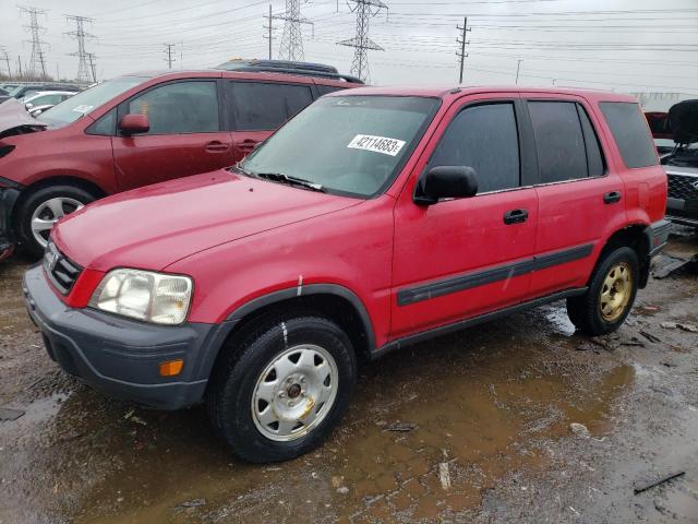 JHLRD17491S023344 - 2001 HONDA CR-V LX RED photo 1