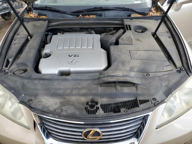 JTHBJ46G872058257 - 2007 LEXUS ES 350 TAN photo 11