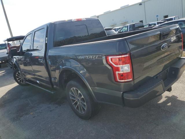 1FTEW1CP4LKE27421 - 2020 FORD F150 SUPERCREW GRAY photo 2