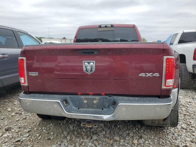 3C63RRML0HG596379 - 2017 RAM 3500 LARAMIE BURGUNDY photo 6