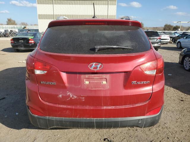 KM8JU3AC2BU147611 - 2011 HYUNDAI TUCSON GLS RED photo 6