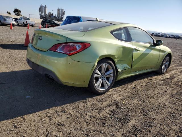 KMHHU6KHXAU024972 - 2010 HYUNDAI GENESIS CO 3.8L GREEN photo 3