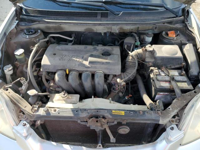 2T1KR32E33C066450 - 2003 TOYOTA COROLLA MA XR SILVER photo 11