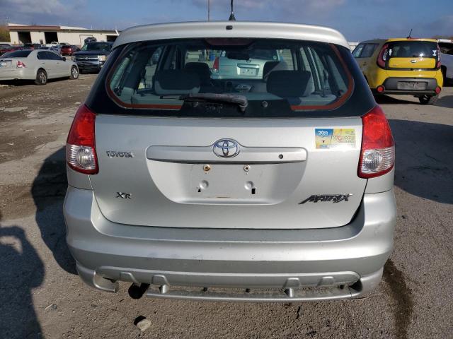 2T1KR32E33C066450 - 2003 TOYOTA COROLLA MA XR SILVER photo 6