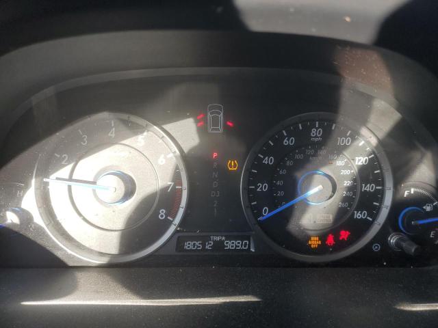 5J6TF2H58CL000848 - 2012 HONDA CROSSTOUR EXL თეთრი ფოტო 9