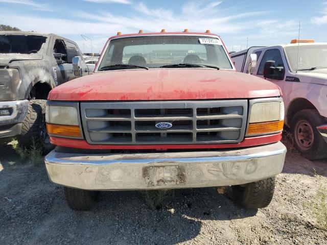 1FDLF47G2TEA15642 - 1996 FORD F SUPER DUTY RED photo 5