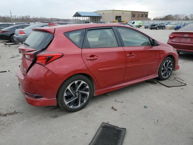 JTNKARJEXGJ513096 - 2016 TOYOTA SCION IM RED photo 3