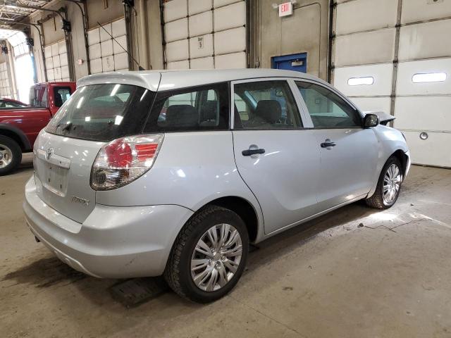 2T1KR32E38C709791 - 2008 TOYOTA COROLLA MA XR SILVER photo 3