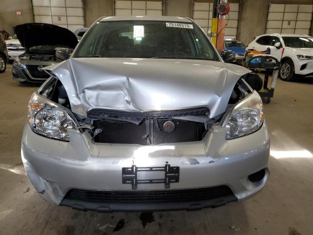 2T1KR32E38C709791 - 2008 TOYOTA COROLLA MA XR SILVER photo 5