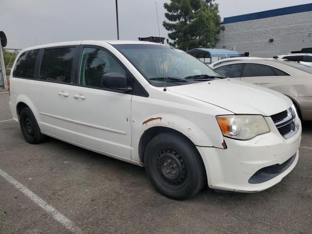 2C4RDGBG9DR622364 - 2013 DODGE GRAND CARA SE WHITE photo 4