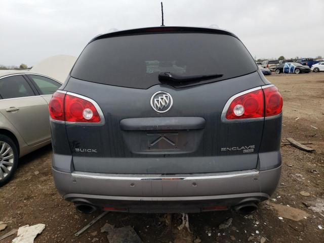 5GAKRBED9BJ370108 - 2011 BUICK ENCLAVE CXL GRAY photo 6