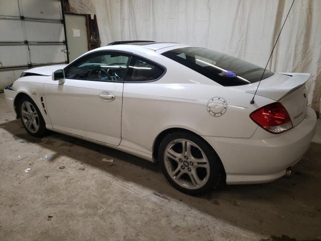 KMHHN65F36U192032 - 2006 HYUNDAI TIBURON GT WHITE photo 2