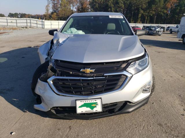 3GNAXHEV0MS150585 - 2021 CHEVROLET EQUINOX LS SILVER photo 5