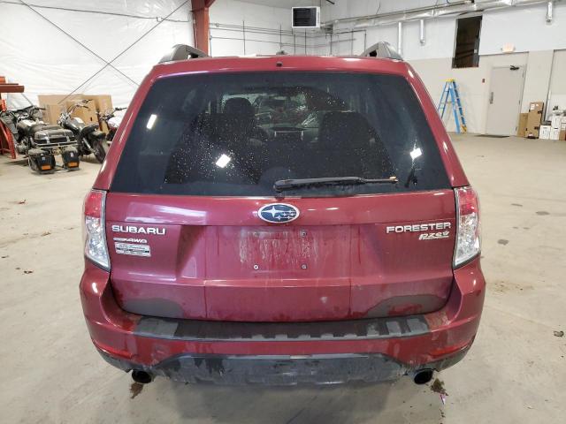 JF2SHAEC8BH745157 - 2011 SUBARU FORESTER LIMITED RED photo 6