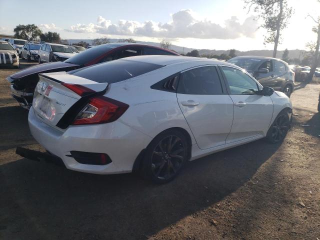 2HGFC2F80KH533766 - 2019 HONDA CIVIC SPORT WHITE photo 3