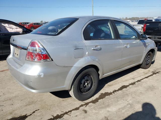 KL1TD56647B055518 - 2007 CHEVROLET AVEO BASE SILVER photo 3