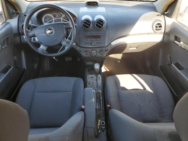 KL1TD56647B055518 - 2007 CHEVROLET AVEO BASE SILVER photo 8